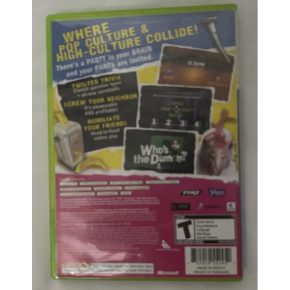 THQ You Don't Know Jack XBOX 360 Trivia Party Game T NTSC w/ Case Disc Manual